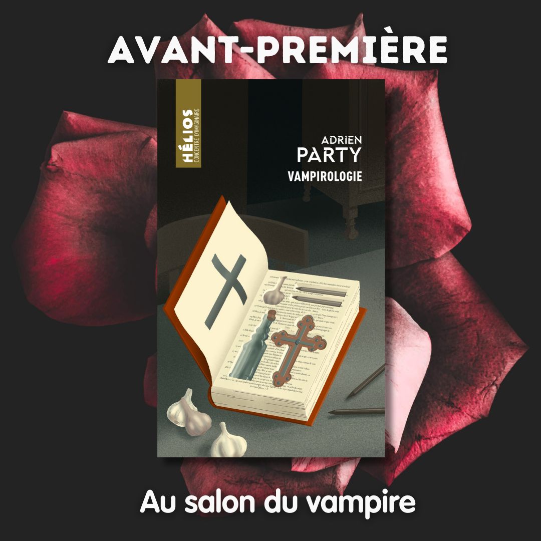 Vampirologie d'Adrien Party ressort en poche après plusieurs mois d'indisponibilité.